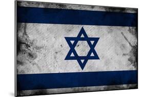 Israel Flag-igor stevanovic-Mounted Art Print