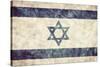 Israel Grunge Flag. Vintage, Retro Style. High Resolution, Hd Quality. Item from My Grunge Flags Co-Michal Bednarek-Stretched Canvas