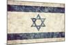 Israel Grunge Flag. Vintage, Retro Style. High Resolution, Hd Quality. Item from My Grunge Flags Co-Michal Bednarek-Mounted Photographic Print