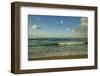 Israel, Haifa. Beaches and Mediterranean sea-Michele Molinari-Framed Photographic Print