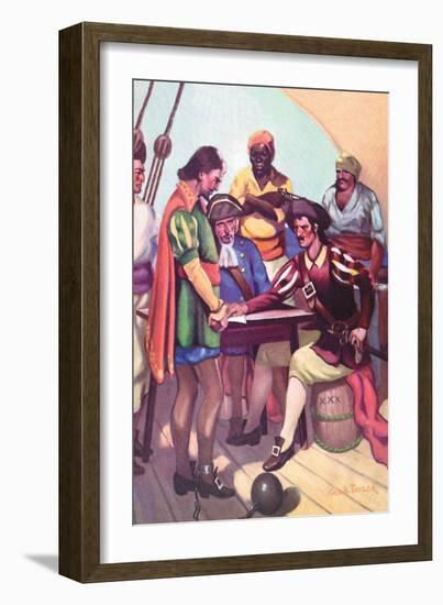 Israel Hands-George Taylor-Framed Art Print