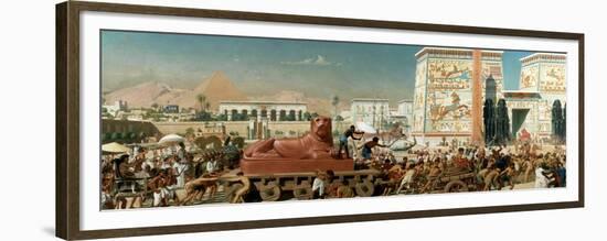 Israel in Egypt, 1867-Edward John Poynter-Framed Giclee Print