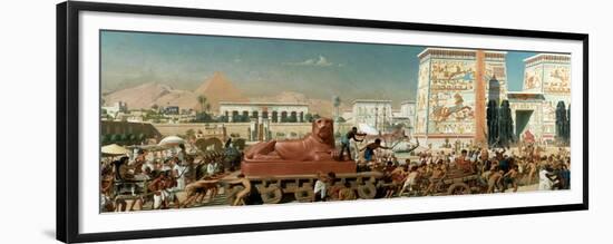 Israel in Egypt, 1867-Edward John Poynter-Framed Giclee Print