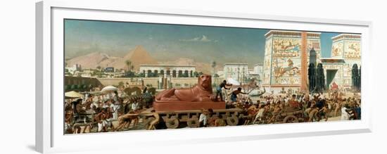 Israel in Egypt, 1867-Edward John Poynter-Framed Giclee Print