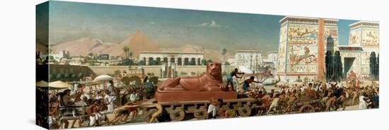 Israel in Egypt, 1867-Edward John Poynter-Stretched Canvas