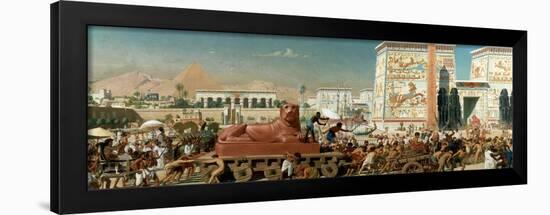 Israel in Egypt, 1867-Edward John Poynter-Framed Giclee Print