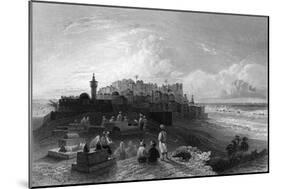 Israel Jaffa-WH Bartlett-Mounted Art Print