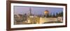 Israel, Jerusalem, Old City, Temple Mount, Dome of the Rock and The Western Wall - know as the Wail-Jane Sweeney-Framed Photographic Print