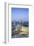 Israel, Jerusalem, Old City, Temple Mount, Dome of the Rock and The Western Wall - know as the Wail-Jane Sweeney-Framed Photographic Print