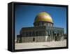 Israel, Jerusalem, Old Town, Temple Mount, Dome of Rock-null-Framed Stretched Canvas
