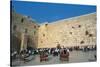 Israel, Jerusalem, People Praying in Front of Western Wall-null-Stretched Canvas