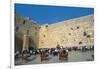 Israel, Jerusalem, People Praying in Front of Western Wall-null-Framed Giclee Print