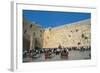 Israel, Jerusalem, People Praying in Front of Western Wall-null-Framed Giclee Print