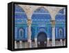 Israel, Jerusalem, Temple Mount, Dome of the Rock-Walter Bibikow-Framed Stretched Canvas