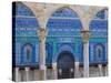 Israel, Jerusalem, Temple Mount, Dome of the Rock-Walter Bibikow-Stretched Canvas