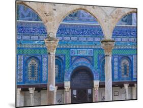 Israel, Jerusalem, Temple Mount, Dome of the Rock-Walter Bibikow-Mounted Photographic Print