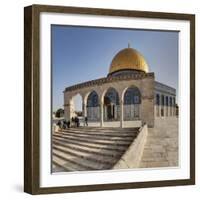 Israel, Jerusalem, Temple Mount, Dome of the Rock-Gavin Hellier-Framed Photographic Print