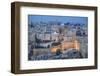 Israel, Jerusalem, View of Old Town, looking towards the Jewish Quarter with the Al-Aqsa Mosque to -Jane Sweeney-Framed Photographic Print