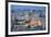 Israel, Jerusalem, View of Old Town, looking towards the Jewish Quarter with the Al-Aqsa Mosque to -Jane Sweeney-Framed Photographic Print