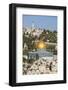 Israel, Jerusalem, View of the Old City,  Dome of the Rock on Temple Mount, and the Mount of Olives-Jane Sweeney-Framed Photographic Print