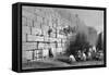 Israel Jerusalem-WH Bartlett-Framed Stretched Canvas