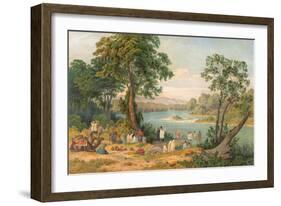 Israel, Jordan 1902-null-Framed Art Print