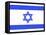 Israel National Flag Poster Print-null-Framed Stretched Canvas