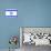 Israel National Flag Poster Print-null-Stretched Canvas displayed on a wall