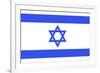 Israel National Flag-null-Framed Art Print