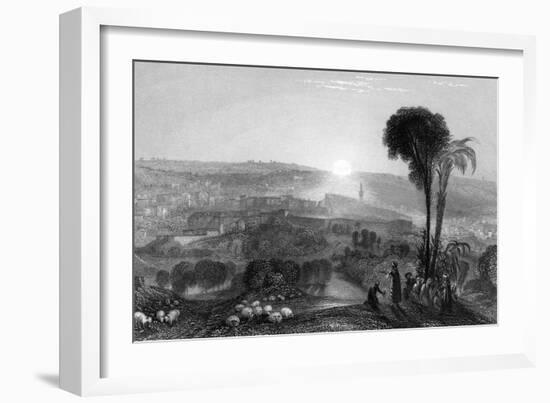 Israel Nazareth-J. M. W. Turner-Framed Art Print