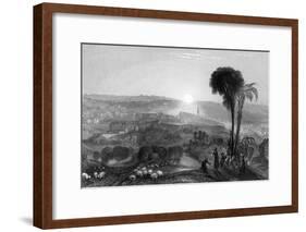 Israel Nazareth-J. M. W. Turner-Framed Art Print