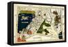 Israel, Palestine-Ptolemy-Framed Stretched Canvas