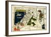 Israel, Palestine-Ptolemy-Framed Art Print