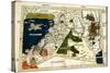 Israel, Palestine-Ptolemy-Stretched Canvas