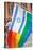 Israel Rainbow Flag-RDStockPhotos-Stretched Canvas