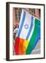 Israel Rainbow Flag-RDStockPhotos-Framed Photographic Print