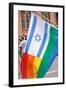 Israel Rainbow Flag-RDStockPhotos-Framed Photographic Print