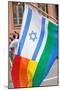 Israel Rainbow Flag-RDStockPhotos-Mounted Photographic Print