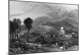 Israel Ramah-J. M. W. Turner-Mounted Art Print