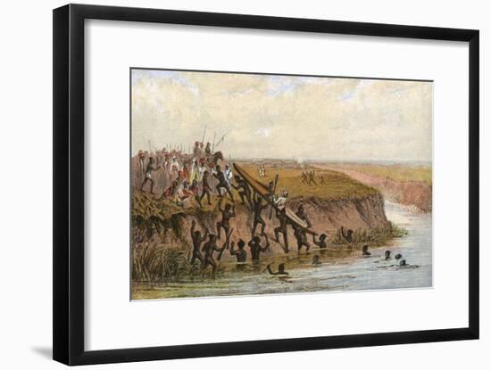 Israel River Jordan-null-Framed Art Print