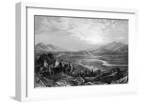 Israel River Jordan-Thomas Allom-Framed Art Print