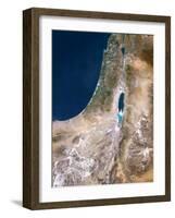Israel, Satellite Image-PLANETOBSERVER-Framed Photographic Print