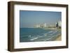 Israel, Tel Aviv, beach along the coastline-Michele Molinari-Framed Photographic Print