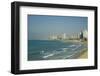 Israel, Tel Aviv, beach along the coastline-Michele Molinari-Framed Photographic Print