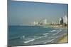 Israel, Tel Aviv, beach along the coastline-Michele Molinari-Mounted Photographic Print