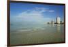 Israel, Tel Aviv. Coastline and beach-Michele Molinari-Framed Photographic Print