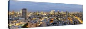 Israel, Tel Aviv, Elevated City View Towards the Commercial and Business Centre-Gavin Hellier-Stretched Canvas