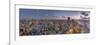 Israel, Tel Aviv, Elevated Dusk View of Beachfront Hotel-Gavin Hellier-Framed Photographic Print