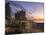 Israel, Tel Aviv, Elevated Dusk View of the City Beachfront-Gavin Hellier-Mounted Photographic Print