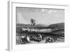 Israel Tiberias-JC Harding-Framed Art Print